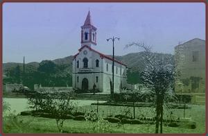 BOUSFER ANNEES 50 L EGLISE ST ANNE ET SA PLACE 04